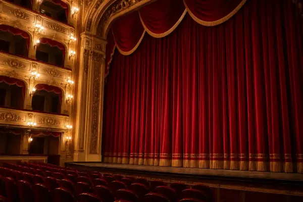 Perché il sipario del teatro è rosso